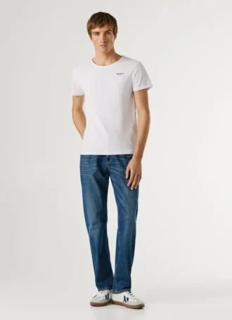 2-pack T-shirts i stretchbomull