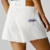 A-linjeformade jeansshorts A-linjeformade jeansshorts