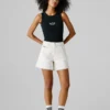 A-linjeformade jeansshorts A-linjeformade jeansshorts