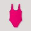 Baddräkt med tryckt logotyp Baddräkt med tryckt logotyp