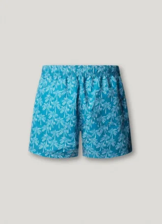 Badshorts med palmer