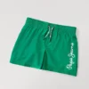 Badshorts med tryckt logotyp Badshorts med tryckt logotyp
