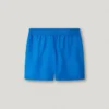 Badshorts med tryckt logotyp