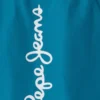 Badshorts med tryckt logotyp Badshorts med tryckt logotyp