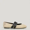 Ballerinaskor med dubbla remmar Ballerinaskor med dubbla remmar
