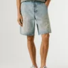Bermudashorts i denim med lös passform Bermudashorts i denim med lös passform