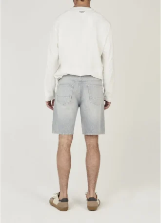 Bermudashorts i denim med lös passform