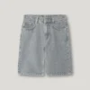 Bermudashorts i denim med lös passform Bermudashorts i denim med lös passform