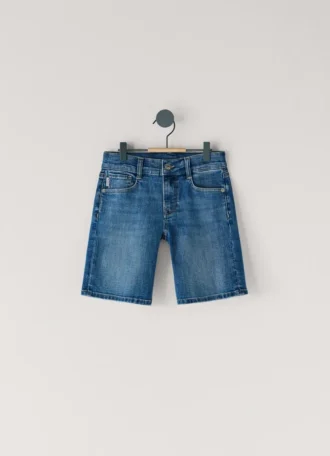 Bermudashorts i rakt snitt