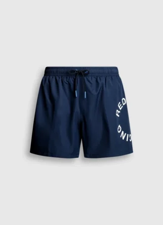 Bermudashorts med cirkulärt logo