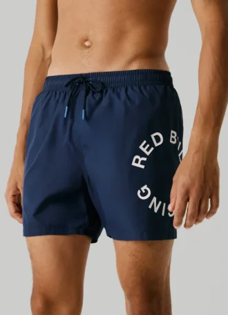 Bermudashorts med cirkulärt logo