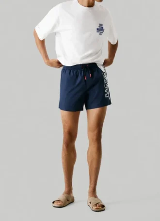 Bermudashorts med stort logo