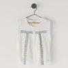 Blus med broderade detaljer Blus med broderade detaljer