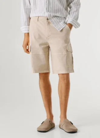 Cargoshorts med normal passform