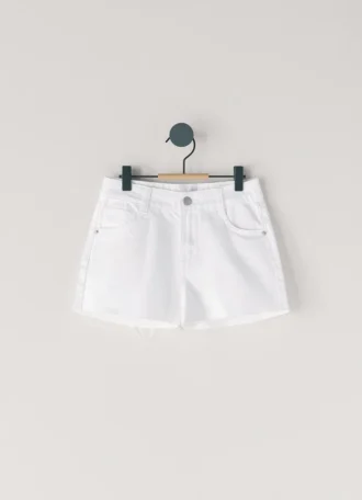 Denimshorts med avslappnad passform