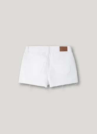 Denimshorts med avslappnad passform