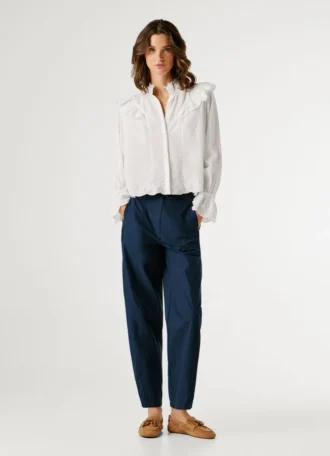 Fluid Ruffle Blouse Fluid Ruffle Blouse
