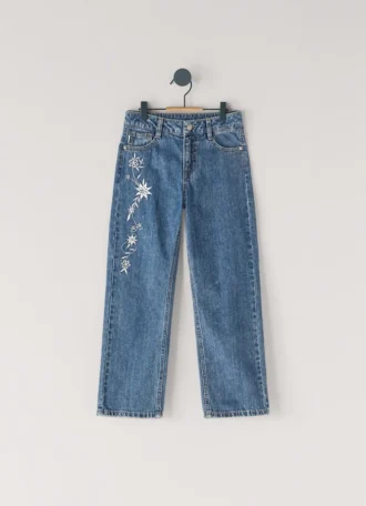 Jeans med hög midja och rak passform – Robyne
