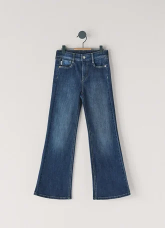 Jeans med hög midja och utsvängda ben – Willa
