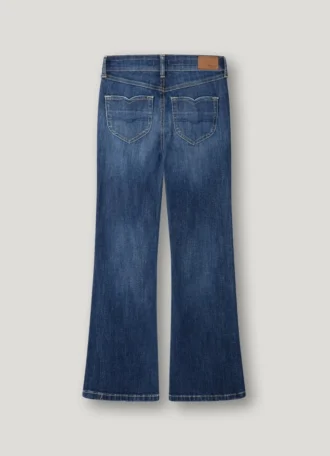 Jeans med hög midja och utsvängda ben – Willa