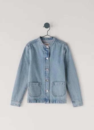Jeansjacka med normal passform