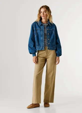 Jeansjacka med normal passform Jeansjacka med normal passform