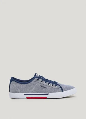 Klassiska chambray-sneakers – Brady