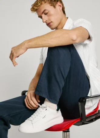Klassiska lädersneakers – Eaton