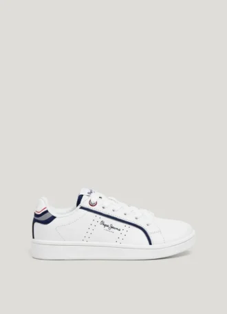 Klassiska mikroperforerade sneakers