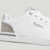 Klassiska sneakers med detaljer i mocka Klassiska sneakers med detaljer i mocka