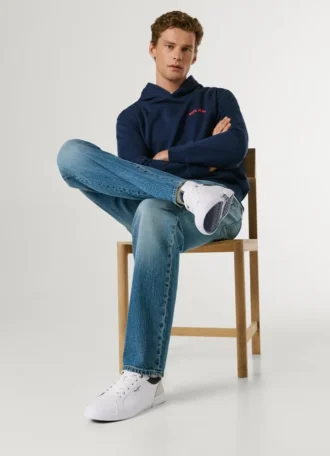 Klassiska sneakers med detaljer i mocka – Kenton