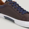 Klassiska sneakers med detaljer i mocka – Kenton