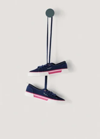 Klassiska twill-sneakers