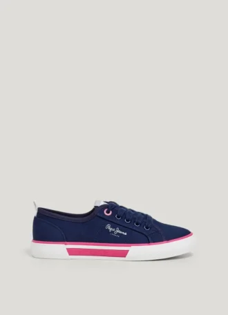 Klassiska twill-sneakers