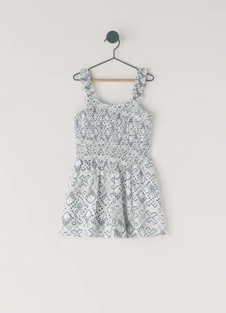 Kort jumpsuit med spaghettiband