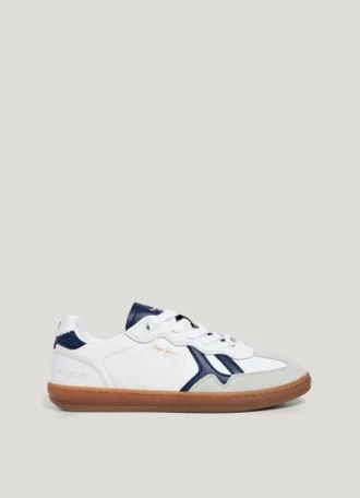 Lädersneakers med cupsole-sula – Ball