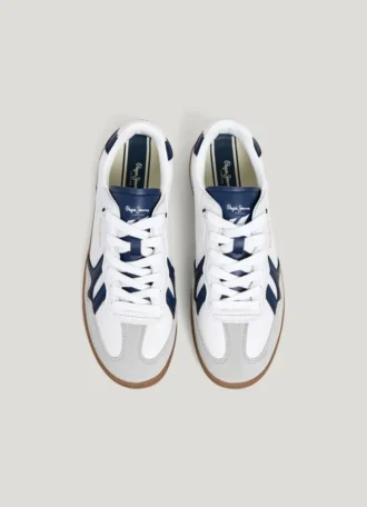 Lädersneakers med cupsole-sula – Ball