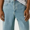 Löst sittande jeansshorts Löst sittande jeansshorts