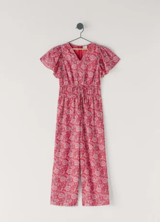 Maxijumpsuit med blommönster