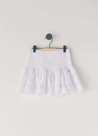 Minikjol med genombrutna detaljer