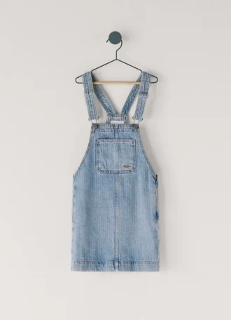 Miniklänning i denim med normal passform