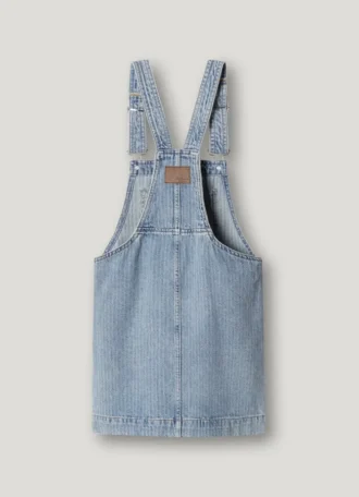 Miniklänning i denim med normal passform