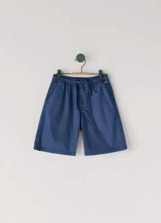 Poplin-shorts med justerbar midja