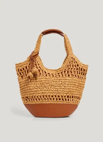 Raffia-tote