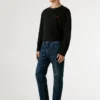 Raka jeans med medelhög midja – Cash Raka jeans med medelhög midja – Cash