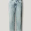 Raka jeans med medelhög midja – Cash Raka jeans med medelhög midja – Cash