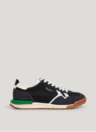 Retro-sneakers med detaljer i mocka – Marvin Retro-sneakers med detaljer i mocka – Marvin