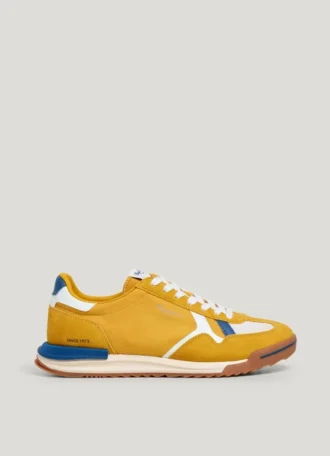 Retro-sneakers med detaljer i mocka – Marvin Retro-sneakers med detaljer i mocka – Marvin