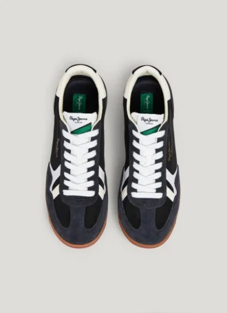 Retro-sneakers med detaljer i mocka – Marvin Retro-sneakers med detaljer i mocka – Marvin
