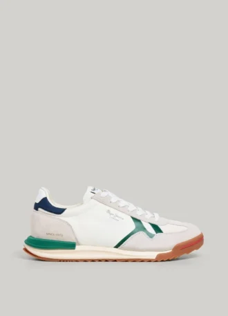 Retro-sneakers med detaljer i mocka – Marvin Retro-sneakers med detaljer i mocka – Marvin